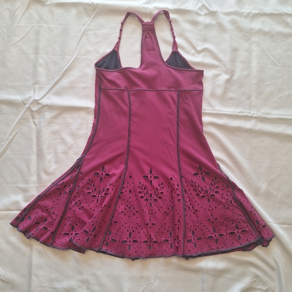 Free People Pink/Purple Dress Size S and Free People Bag - Picture 3 of 6